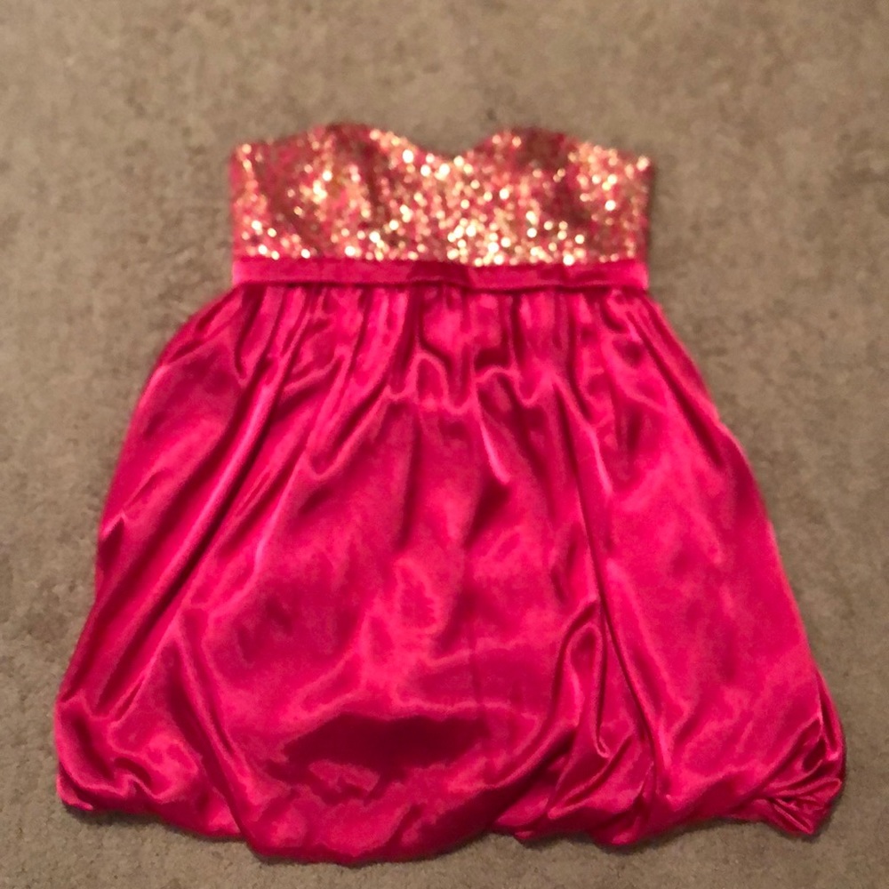 Hot Pink Dress